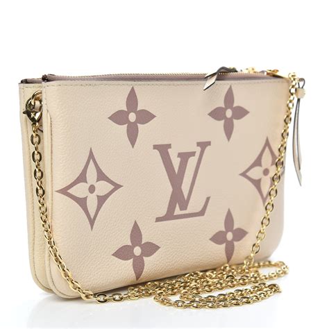 louis vuitton 2019 monogram giant pochette double zip|Louis Vuitton multi pochette crossbody.